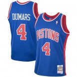 Detroit Pistons Joe Dumars Mitchell & Ness Blue 1988-89 Hardwood Classics Swingman Player Jersey