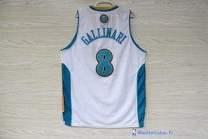 Maillot NBA Pas Cher Denver Nuggets Danilo Gallinari 8 Blanc