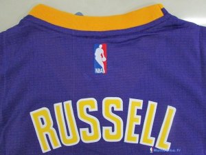 Maillot NBA Pas Cher Los Angeles Lakers D'Angelo Russell 1 Pourpre MC