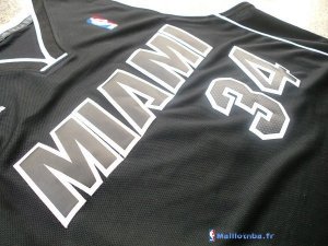 Maillot NBA Pas Cher Miami Heat Ray Allen 34 Noir