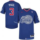 Maillot NBA Pas Cher Noël Los Angeles Clippers Paul 3 Bleu