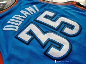 Maillot NBA Pas Cher Oklahoma City Thunder Kevin Durant 35 Bleu