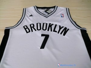 Maillot NBA Pas Cher Brooklyn Nets Earvin Johnson 7 Blanc