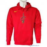 Sweat Capuche NBA Cleveland Cavaliers Nike Rouge
