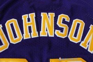 Maillot NBA Pas Cher Los Angeles Lakers Wesley Johnson 32 Pourpre