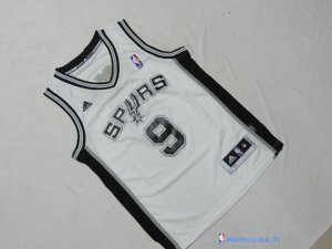 Maillot NBA Pas Cher San Antonio Spurs Junior Tony Parker 9 Blanc
