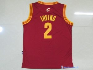 Maillot NBA Pas Cher Cleveland Cavaliers Junior Kyrie Irving 2 Rouge