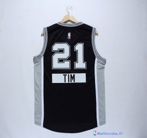 Maillot NBA Pas Cher Noël San Antonio Spurs Tim 21 Noir