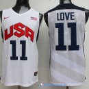 Maillot NBA Pas Cher USA 2012 Kevin Love 11 Blanc