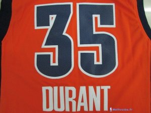 Maillot NBA Pas Cher Oklahoma City Thunder Kevin Durant 35 Orange