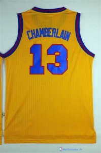 Maillot NBA Pas Cher Golden State Warriors Wilt Chamberlain 13 Jaune