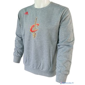 Maillot NBA Pas Cher Cleveland Cavaliers Kyrie Irving 2 ML Gris