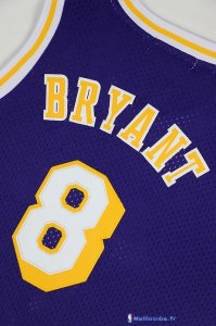 Maillot NBA Pas Cher Los Angeles Lakers Kobe Bryant 8 Pourpre