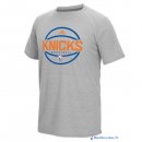 T-Shirt NBA Pas Cher New York Knicks Gris