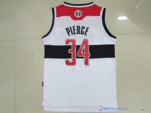 Maillot NBA Pas Cher Washington Wizards Paul Pierce 34 Blanc