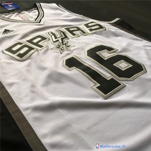 Maillot NBA Pas Cher San Antonio Spurs Pau Gasol 16 Blanc