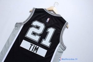 Maillot NBA Pas Cher Noël San Antonio Spurs Tim 21 Noir