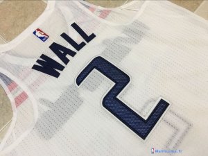 Maillot NBA Pas Cher Washington Wizards John Wall 2 Todo Blanc 2017/18