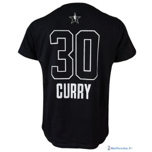 Maillot Manche Courte All Star 2018 Stephen Curry 30 Noir