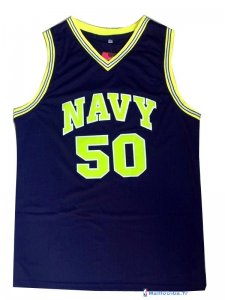 Maillot NCAA Pas Cher Navy David Robinson 50 Noir