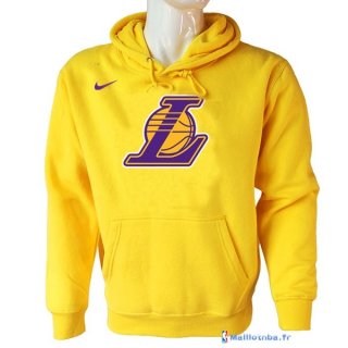 Sweat Capuche NBA Nike Jaune