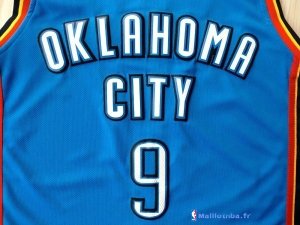 Maillot NBA Pas Cher Oklahoma City Thunder Serge Ibaka 9 Bleu