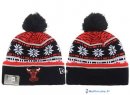 Tricoter un Bonnet NBA Chicago Bulls 2017 Noir 5