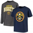 Denver Nuggets Fanatics Branded NavyGray Square T-Shirt Combo Set