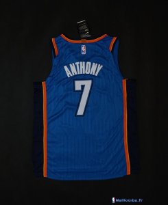 Maillot NBA Pas Cher Oklahoma City Thunder Carmelo Anthony 7 Bleu Icon 2017/18