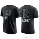 Maillot Manche Courte All Star 2018 LaMarcus Aldridge 12 Noir