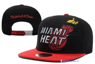 Bonnet NBA Miami Heat 2016 Noir Rouge 9