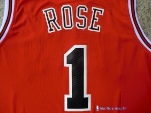 Maillot NBA Pas Cher Chicago Bulls Derrick Rose 1 Rouge