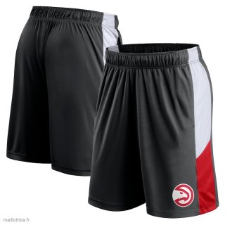 Pantalon Atlanta Hawks Fanatics Branded Black Champion Rush Practice Performance Shorts