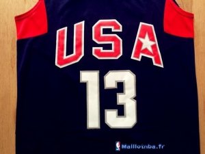 Maillot NBA Pas Cher USA 2008 Chris Paul 13 Noir