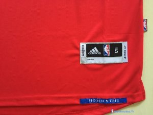 Maillot NBA Pas Cher Noël Philadelphi Sixers Ben Simmons 25 Rouge