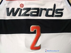 Maillot NBA Pas Cher Washington Wizards John Wall 2 Blanc