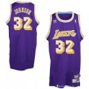 Maillot NBA Pas Cher Los Angeles Lakers Wesley Johnson 32 Pourpre