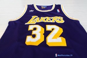 Maillot NBA Pas Cher Los Angeles Lakers Wesley Johnson 32 Pourpre