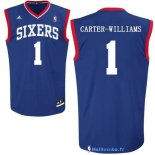 Maillot NBA Pas Cher Philadelphia Sixers Michael Carter Williams 1 Bleu