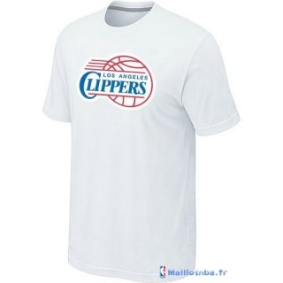 T-Shirt NBA Pas Cher Los Angeles Clippers Blanc