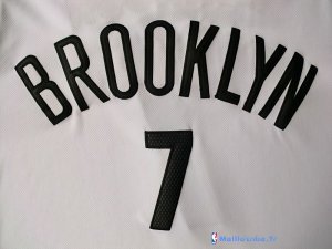 Maillot NBA Pas Cher Brooklyn Nets Earvin Johnson 7 Blanc