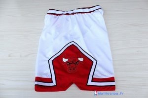 Pantalon NBA Pas Cher Chicago Bulls Nike Blanc