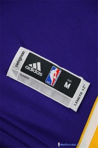 Maillot NBA Pas Cher Los Angeles Lakers Jordan Clarkson 6 Pourpre