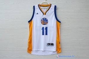 Maillot NBA Pas Cher Noël Golden State Klay 11 Blanc