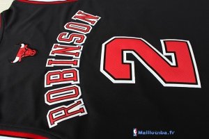 Maillot NBA Pas Cher Chicago Bulls Nate Robinson 2 Noir