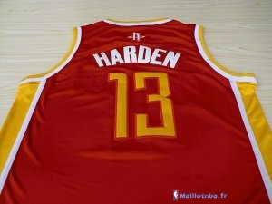 Maillot NBA Pas Cher Houston Rockets James Harden 13 Retro Rouge