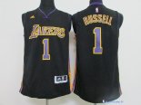 Maillot NBA Pas Cher Los Angeles Lakers D'Angelo Russell 1 Noir