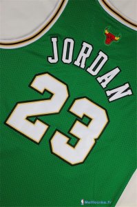 Maillot NBA Pas Cher Chicago Bulls Michael Jordan 23 Vert