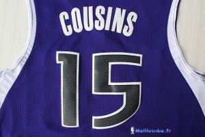 Maillot NBA Pas Cher Sacramento Kings DeMarcus Cousins 15 Pourpre