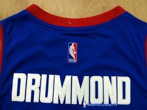 Maillot NBA Pas Cher Detroit Pistons Andre Drummond 0 Bleu